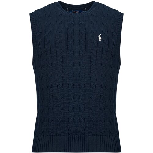 Polo Ralph Lauren Puloverji PULL SANS MANCHE MAILLE TORSADEE pisana Slike
