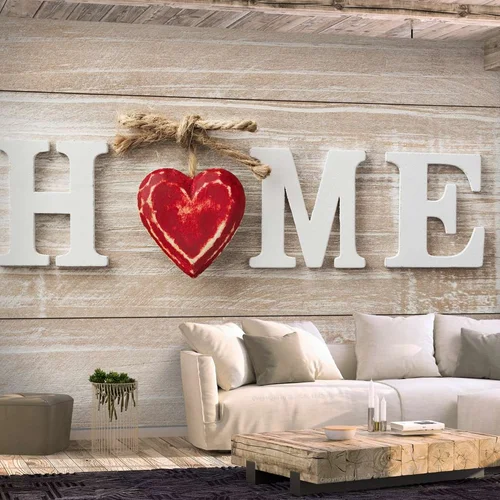  Samoljepljiva foto tapeta - Home Heart (Red) 98x70