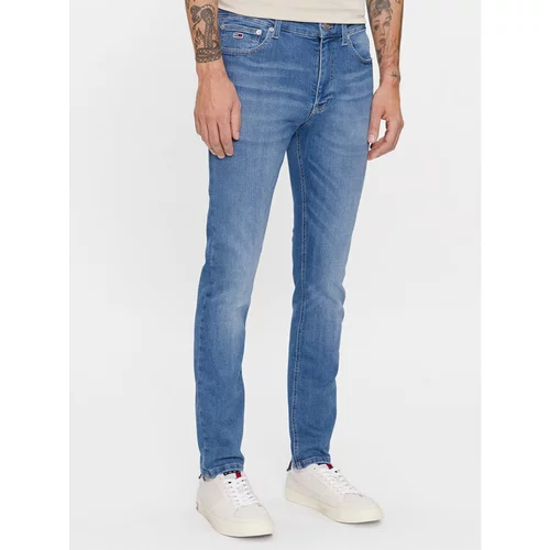 Tommy Jeans Jeans hlače Simon DM0DM18188 Modra Skinny Fit