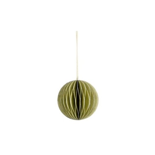 Dekordom novogodišnja dekoracija - hanging paper ball 8cm 1137186 - light green - edl ( 041377 ) Cene
