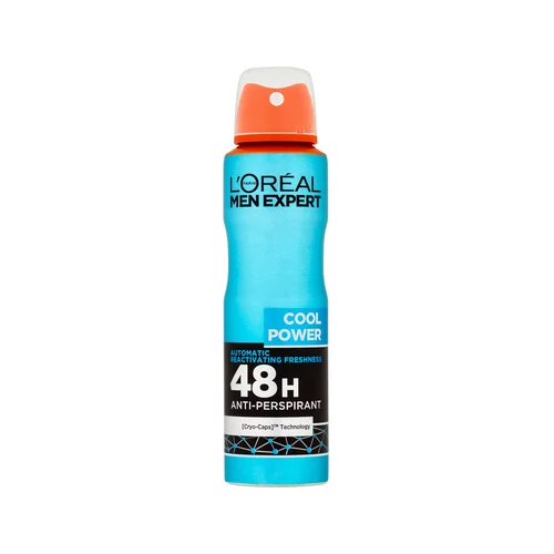 L´Oréal Paris Men Expert Cool Power 48H antiperspirant deodorant v spreju 150 ml za moške