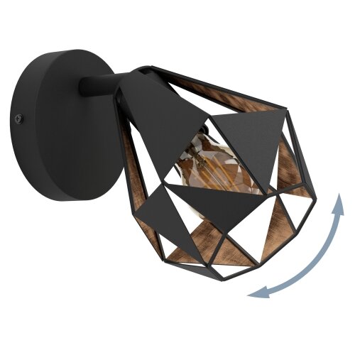 Eglo 43715 - zidna spot svetiljka carlton 1xE27/40W/230V Slike