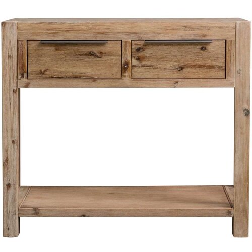  Konzolni stol 82 x 33 x 73 cm od masivnog bagremovog drva Slike