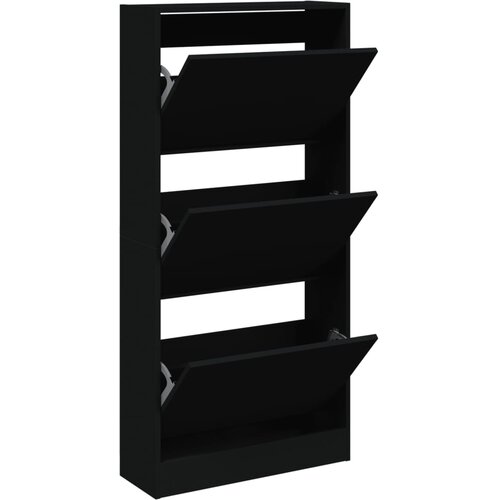 VidaXL Ormarić za cipele bijeli 60x21x125,5 cm od konstruiranog drva Slike