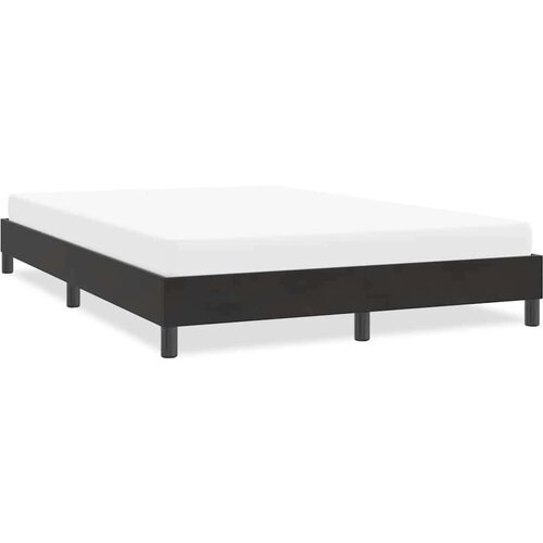 VidaXL Okvir kreveta bez madraca crni 160x220 cm bar&amp;scaron;un Slike