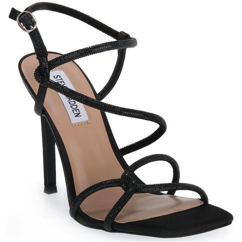 Steve Madden Sandali &amp;amp; Odprti čevlji BLK CRISTAL IMPLICIT Črna Slike