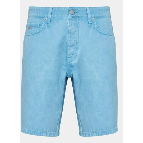 Boss Jeans kratke hlače Anderosn 50514494 Modra Relaxed Fit
