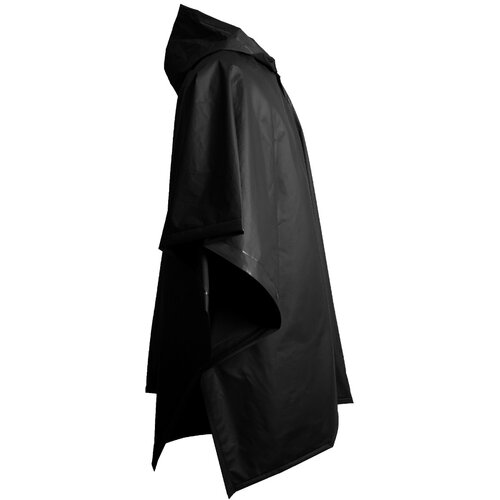 GymBeam vodootporni pončo black Slike
