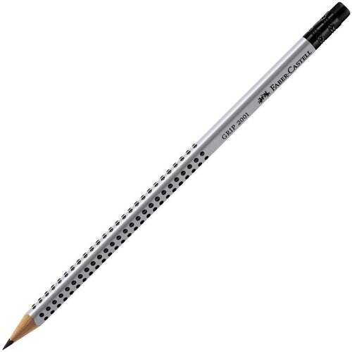 Faber-Castell Castell grafitna olovka grip HB sa gumicom siva 117200 (12605) ( 3666 ) Cene