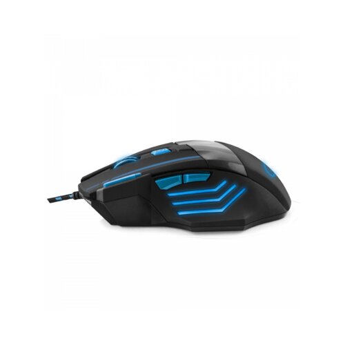 Esperanza Mi&amp;scaron; ESPERANZA GAMING WOLF 7D MX201, blue, 2400dpi, double-click, ergonomic, EGM201B Slike