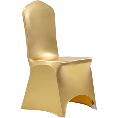  Navlake za stolice 25 kom rastezljive zlatne