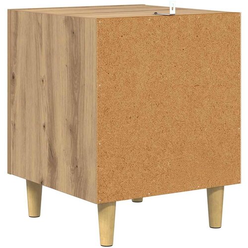  Noćni ormar Zidne 2 pcs Umjetnički hrast 40 x 40 x 50 cm Slike
