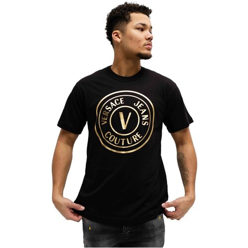 Versace Majice s kratkimi rokavi 78GAHT01 CJ00T Večbarvna Slike