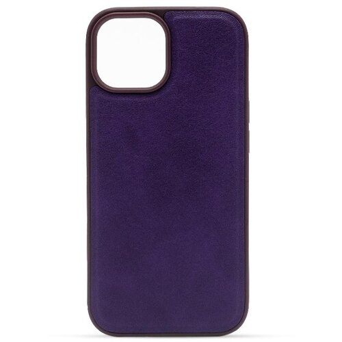  LEATHER CASE Maska za telefon za Iphone 15, Ljubičasta Cene