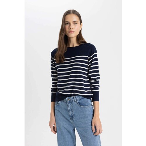 Defacto Regular Fit Crew Neck Sweater Slike