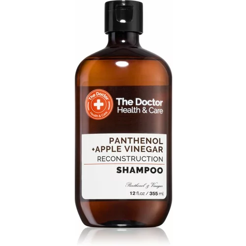 The Doctor Panthenol + Apple Vinegar Reconstruction obnovitveni šampon s pantenolom 355 ml