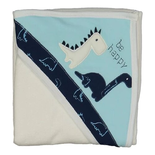 Vrabac Pe&scaron;kir za bebe Dinosaurus 245849, 75x75, Svetloplavi Cene