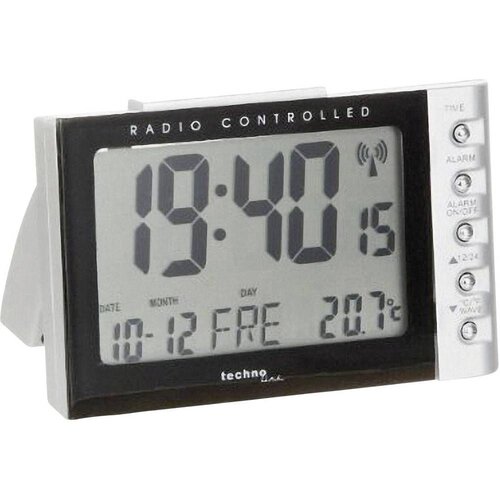 Technoline WT 188 radijski budilica srebrna, crna Vrijeme alarma 1 Cijene