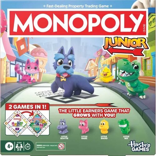 Hasbro Monopoly Junior družabna igra z živalskimi figuricami - Slike