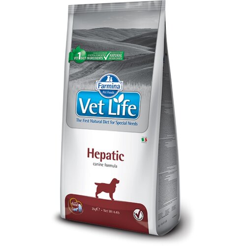 Vet Life hrana za hepatične pse 2kg Slike