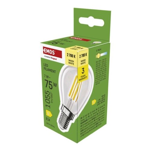 Emos zf1d52 Led sijalica filament mini globe 7w(75w) 1055lm e14 ww ( 3492 ) Cene