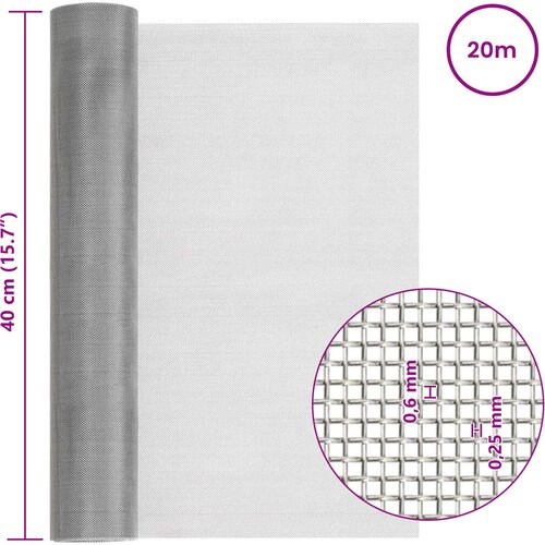  tkanina 40 x 2000 cm 30 Mesh Nehrđajući čelik 201 Slike