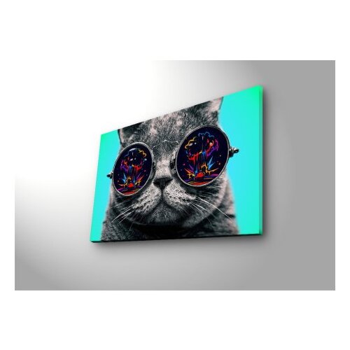 Wallity 4570DACT-61 multicolor decorative led lighted canvas painting Cene