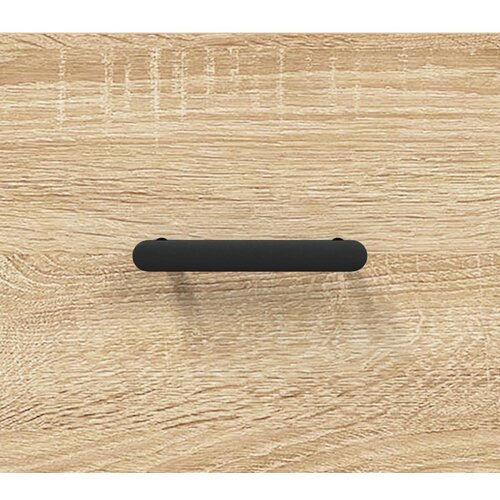  Visoka komoda hrasta sonome 34,5x34x180cm od konstruiranog drva Slike