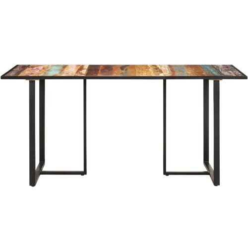 Maison Chic Jedilna miza - Kuhinjska miza - Jedilni stol 160 cm trden predelan les, (21715011) Cene
