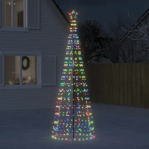 vidaXL Svjetlo za božićno drvce sa šiljcima 570 LED šarene 300 cm