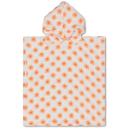 Swim Essentials Pončo pe&scaron;kir za bebe, 50x50 cm, Narandžasto-beli Cene
