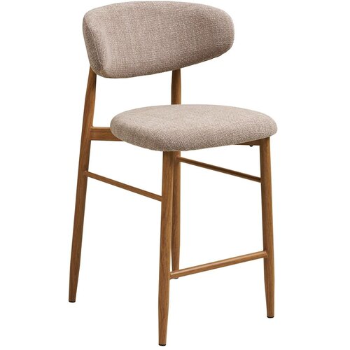 House Nordic Bež/v naravni barvi oblazinjen barski stol (vi&scaron;ina sedeža 65 cm) Levanto &ndash; Cene