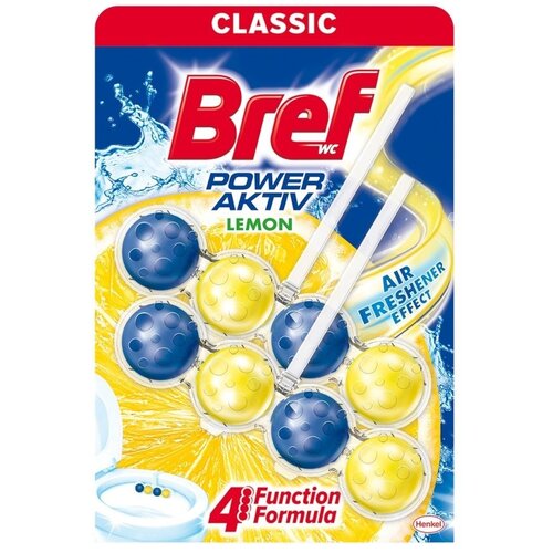 Bref wc osveživač pow.akt.lem.duopack 2x50g Cene