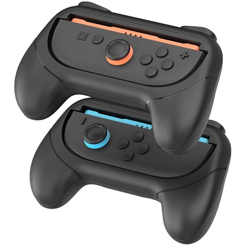 NINTENDO SWITCH 2 dve črni držali za Joy-Con iPega Cene