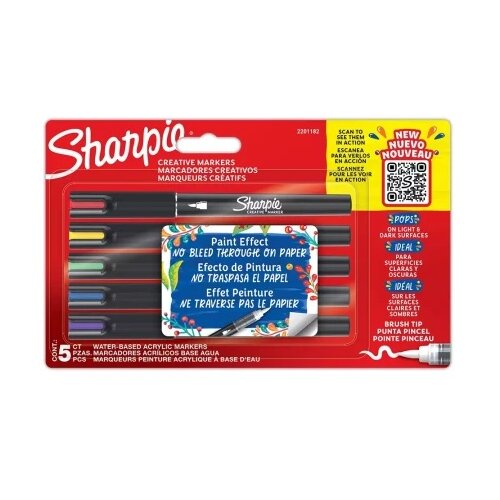 Sharpie markeri akrilni cetkica vrh 5/1 ( sh01182 ) Slike