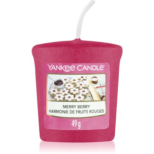 Yankee Candle Merry Berry mala mirisna svijeća bez staklene posude 49 g Slike