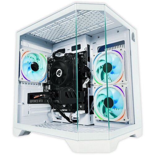 Nitropc Igralni računalnik Advanced Silver - AMD Ryzen 5 5500, RTX 3050 6 GB, RAM 16 GB, M.2 1 TB, Bela, (5000007687) Cene