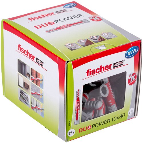 Fischer DUOPOWER 10x80 25 St. Slike