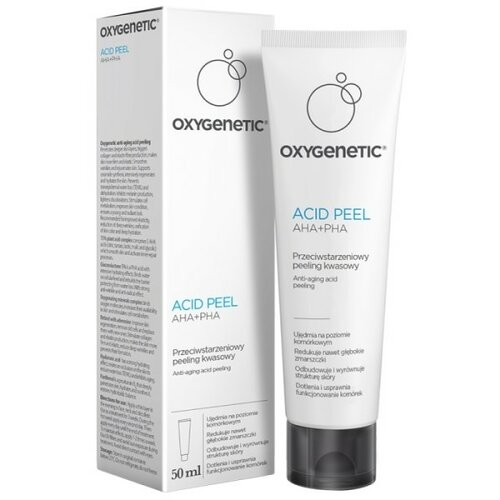OXYGENETIC relift vitamin a anti-aging piling za čišćenje lice sa aha + pha kiselinama 50ml Cene