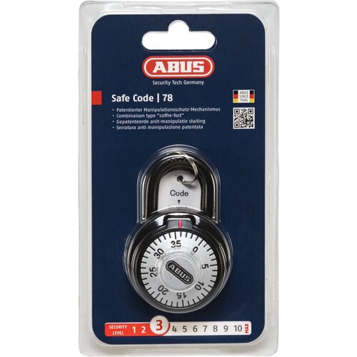 Abus Safe-Code 78/50 SL 3 Slike