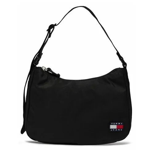 Tommy Jeans Ročna torba Tjw Essential Daily Shoulder Bag AW0AW15815 Črna