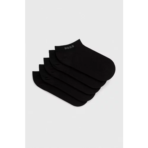 Boss Čarape 5-pack za žene, boja: crna