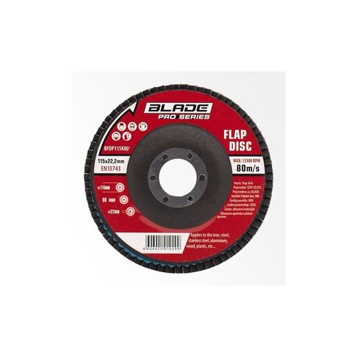  Flap disk (lamelni) Premium - BLADE BFDP115K60 Cene