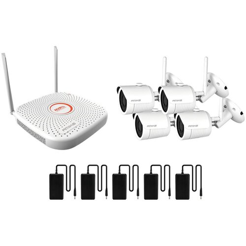 Amiko Home Set za video nadzor, 2 Mpixel, 4 x bullet cam., 9 ch, WiFi, WIFI KIT-4900 Cijene