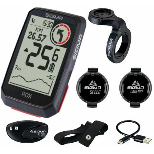 Sigma Bike Computer Rox 4.0 Sensor Set Black