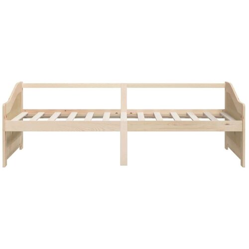 VidaXL Trosjed / dnevni ležaj od masivne borovine 90 x 200 cm Slike