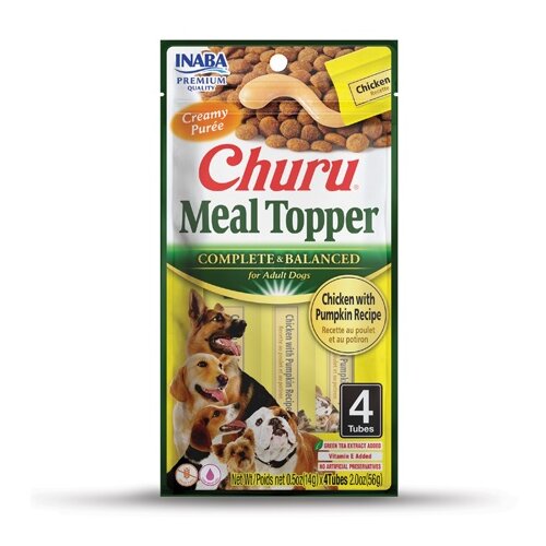 Inaba Churu Meal Topper za pse - Piletina i bundeva 4x14g Cene