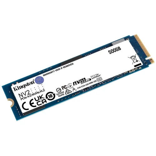 Kingston SSD 500GB KIN NV2 PCIe M.2 2280 NVMe, (01-0001281046)