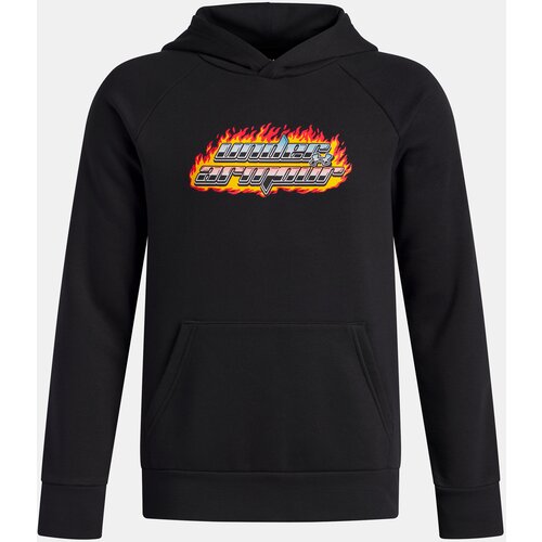 Under Armour UA Rival Flc Flamin Wdmrk HD-BLK Boys&amp;#039; Sweatshirt - Boys Slike