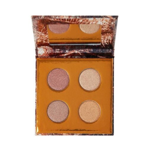 Bh Cosmetics X Doja Cat paleta senčil - Elements Mini Shadow Quad - Bronze Cene